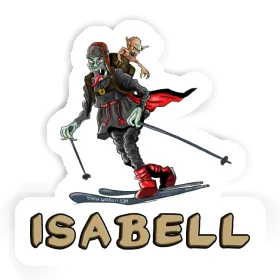 Telemarker Aufkleber Isabell Image