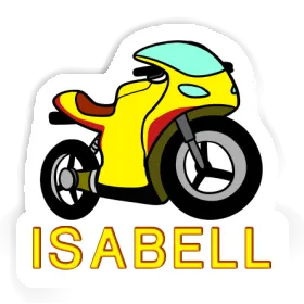 Sticker Motorcycle Isabell Image
