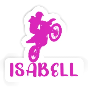 Sticker Isabell Motocross Rider Image