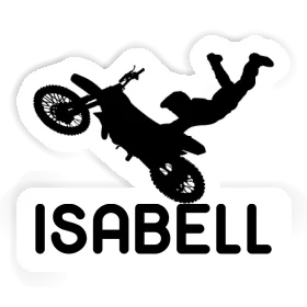 Sticker Isabell Motocross Rider Image