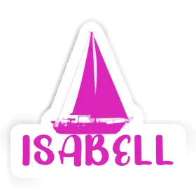 Sailboat Sticker Isabell Image