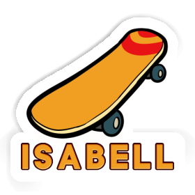 Sticker Isabell Skateboard Image
