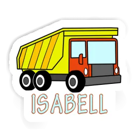 Muldenkipper Aufkleber Isabell Image