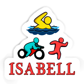 Triathlet Sticker Isabell Image