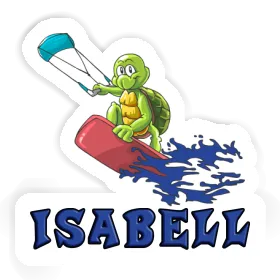 Kitesurfer Sticker Isabell Image