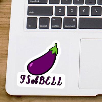 Aufkleber Isabell Aubergine Notebook Aufkleber Isabell Aubergine Notebook Image