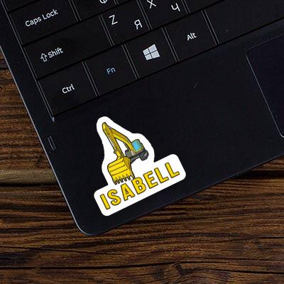 Isabell Sticker Excavator Isabell Sticker Excavator Image