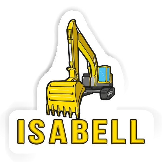 Isabell Sticker Excavator Notebook Isabell Sticker Excavator Gift package Image