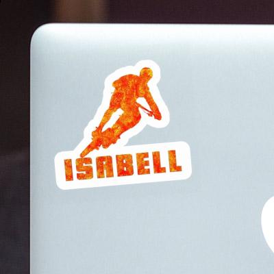 Sticker Biker Isabell Laptop Sticker Biker Isabell Laptop Image