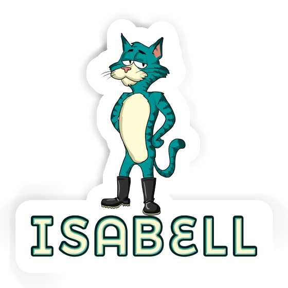 Katze Sticker Isabell Notebook Katze Sticker Isabell Notebook Image