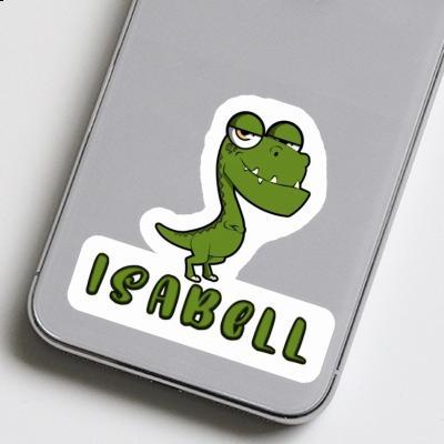 Dino Sticker Isabell Laptop Image