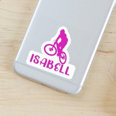 Sticker Downhiller Isabell Notebook Sticker Downhiller Isabell Gift package Image