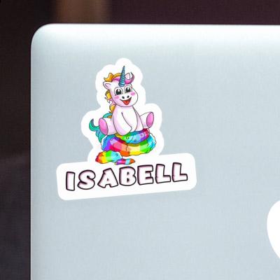 Sticker Baby Unicorn Isabell Notebook Sticker Baby Unicorn Isabell Gift package Image