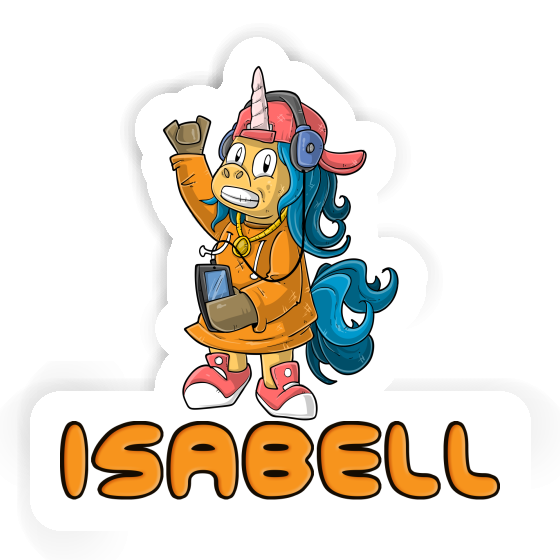 Hip-Hop Einhorn Sticker Isabell Notebook Hip-Hop Einhorn Sticker Isabell Gift package Image