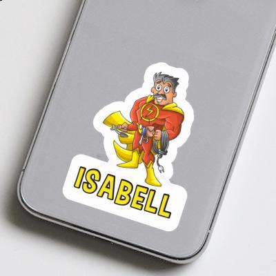 Isabell Sticker Elektriker Laptop Isabell Sticker Elektriker Laptop Image
