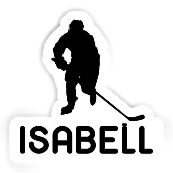 Autocollant Joueur de hockey Isabell Notebook Autocollant Joueur de hockey Isabell Gift package Image