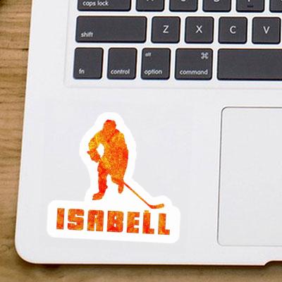 Isabell Autocollant Joueur de hockey Notebook Isabell Autocollant Joueur de hockey Gift package Image