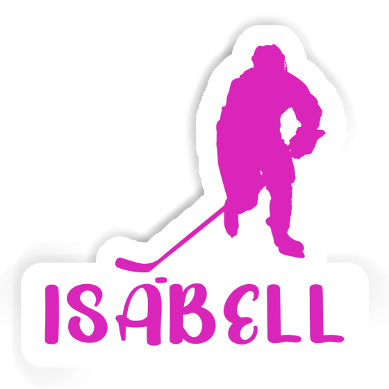 Autocollant Joueuse de hockey Isabell Notebook Autocollant Joueuse de hockey Isabell Gift package Image