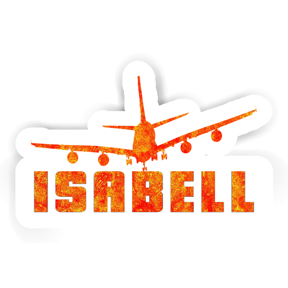 Sticker Airplane Isabell Sticker Airplane Isabell Image