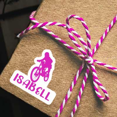 Freeride Biker Autocollant Isabell Image