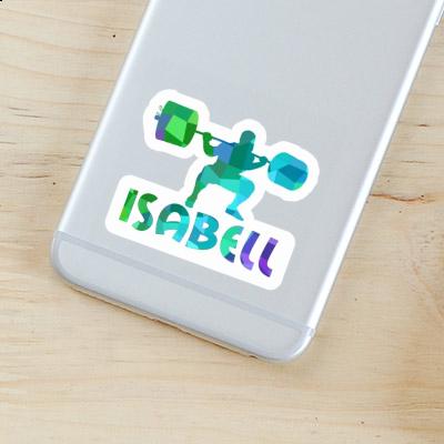 Weightlifter Sticker Isabell Gift package Image