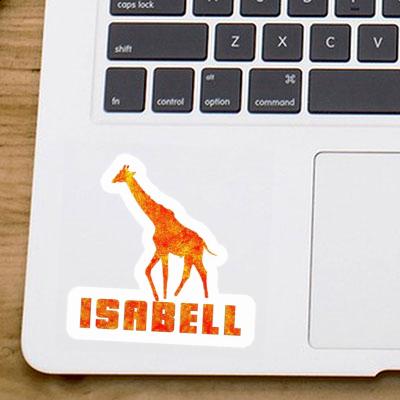Giraffe Aufkleber Isabell Giraffe Aufkleber Isabell Image