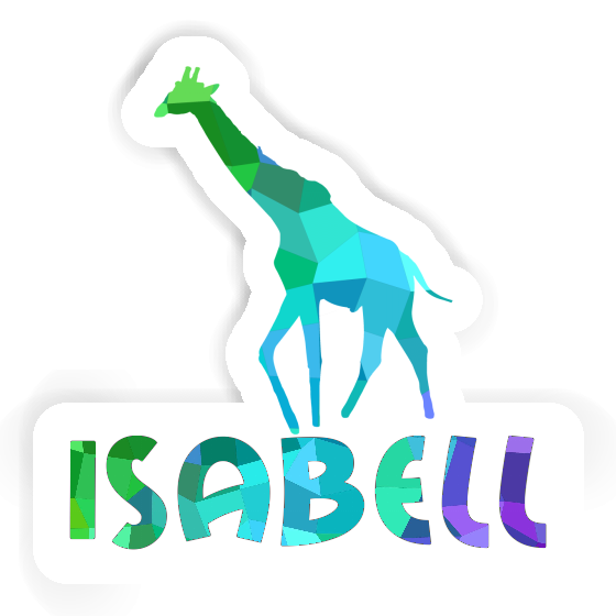 Aufkleber Isabell Giraffe Laptop Aufkleber Isabell Giraffe Laptop Image