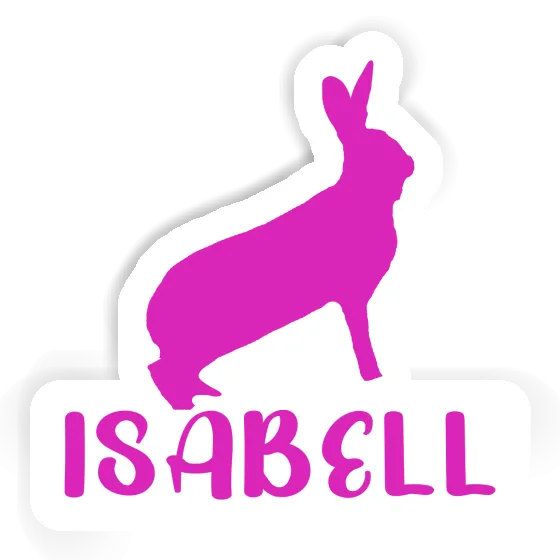 Rabbit Sticker Isabell Notebook Image