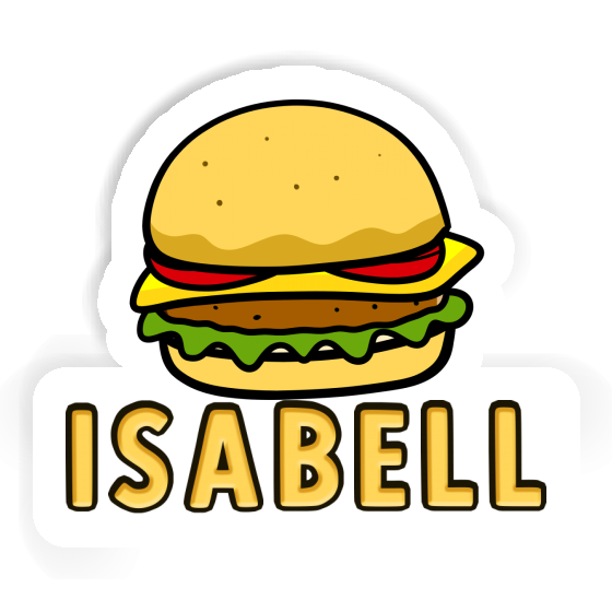 Isabell Aufkleber Hamburger Notebook Isabell Aufkleber Hamburger Gift package Image