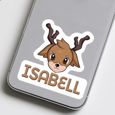 Autocollant Tête de cerf Isabell Notebook Autocollant Tête de cerf Isabell Gift package Image