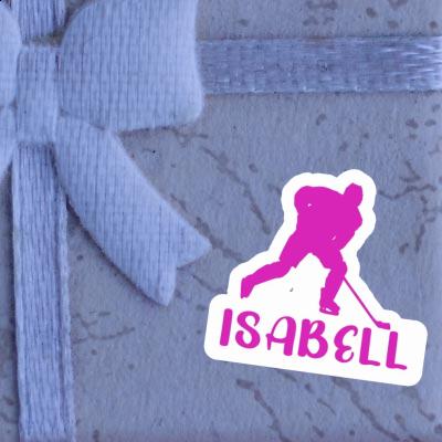 Joueuse de hockey Autocollant Isabell Notebook Joueuse de hockey Autocollant Isabell Gift package Image