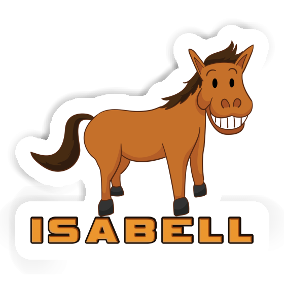 Sticker Isabell Horse Notebook Sticker Isabell Horse Notebook Image
