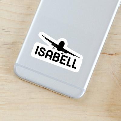 Sticker Airplane Isabell Notebook Sticker Airplane Isabell Gift package Image