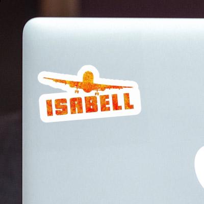 Isabell Sticker Airplane Laptop Isabell Sticker Airplane Laptop Image