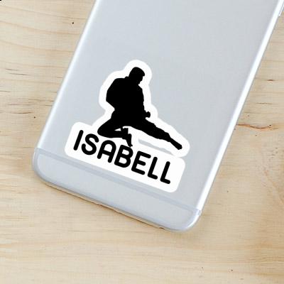Sticker Karateka Isabell Notebook Sticker Karateka Isabell Gift package Image