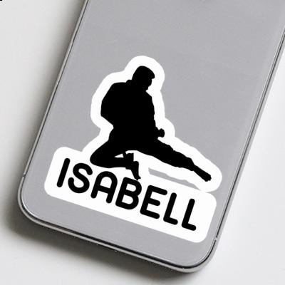Sticker Karateka Isabell Sticker Karateka Isabell Image