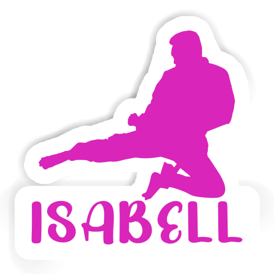 Karateka Sticker Isabell Notebook Karateka Sticker Isabell Gift package Image