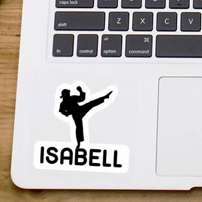 Karateka Sticker Isabell Karateka Sticker Isabell Image