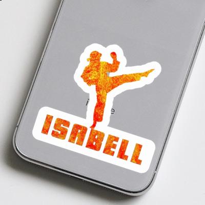 Sticker Karateka Isabell Notebook Sticker Karateka Isabell Gift package Image