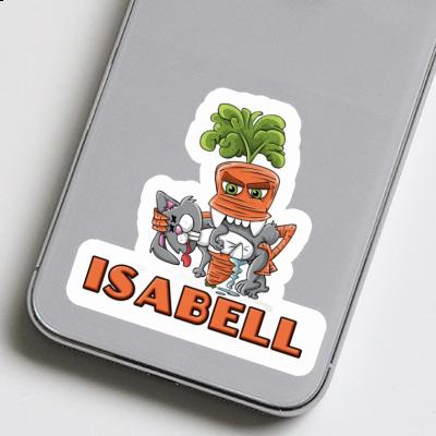 Autocollant Carotte monstre Isabell Laptop Image