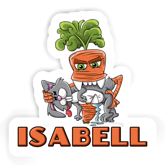 Autocollant Carotte monstre Isabell Gift package Image