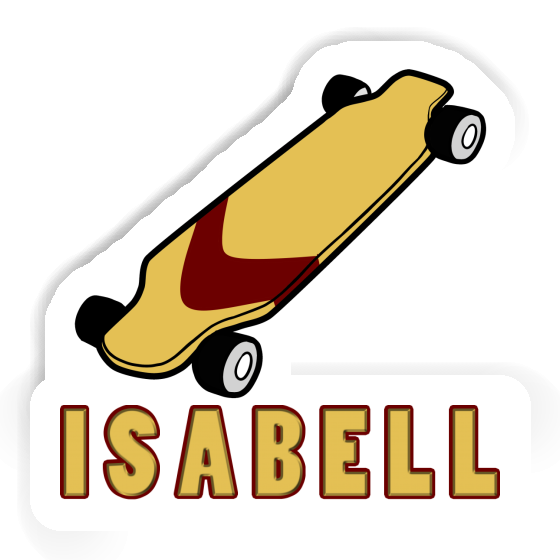 Skateboard Sticker Isabell Laptop Skateboard Sticker Isabell Laptop Image