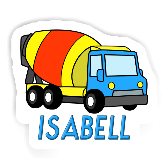 Camion malaxeur Autocollant Isabell Notebook Camion malaxeur Autocollant Isabell Gift package Image