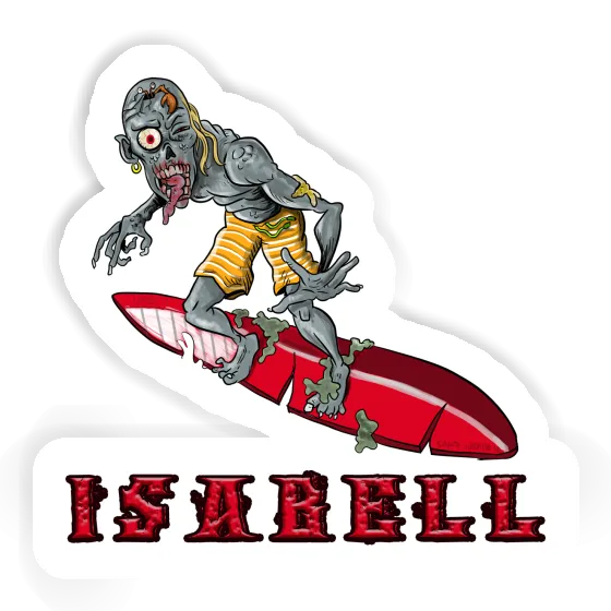 Sticker Surfer Isabell Notebook Sticker Surfer Isabell Notebook Image