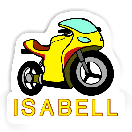 Aufkleber Isabell Motorrad Notebook Aufkleber Isabell Motorrad Notebook Image