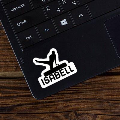 Autocollant Gymnaste Isabell Notebook Autocollant Gymnaste Isabell Notebook Image