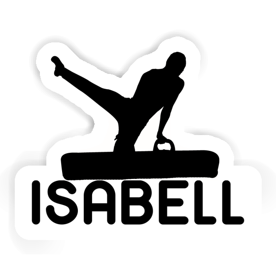 Autocollant Gymnaste Isabell Laptop Autocollant Gymnaste Isabell Laptop Image