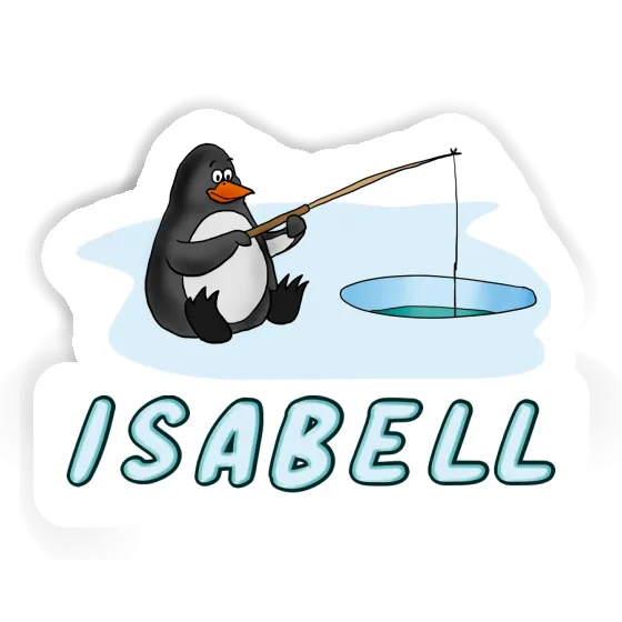 Isabell Sticker Fishing Penguin Notebook Isabell Sticker Fishing Penguin Gift package Image