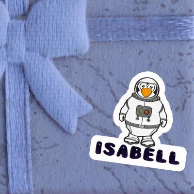 Sticker Isabell Astronaut Sticker Isabell Astronaut Image