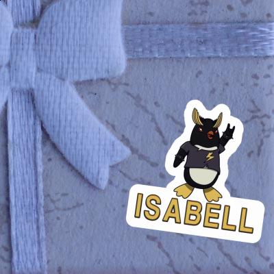 Isabell Sticker Rocking Penguin Laptop Isabell Sticker Rocking Penguin Laptop Image